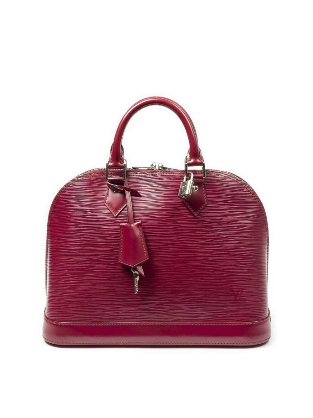 Louis Vuitton Alma Fuchsia Epi Handbag